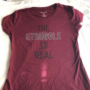 3/$25 The struggle is real t-shirt